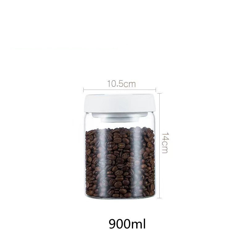 Vacuum Sealed Coffee Jar