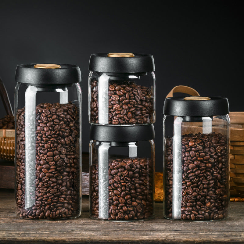 Vacuum Sealed Coffee Jar