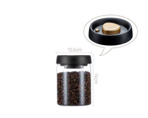 Vacuum Sealed Coffee Jar
