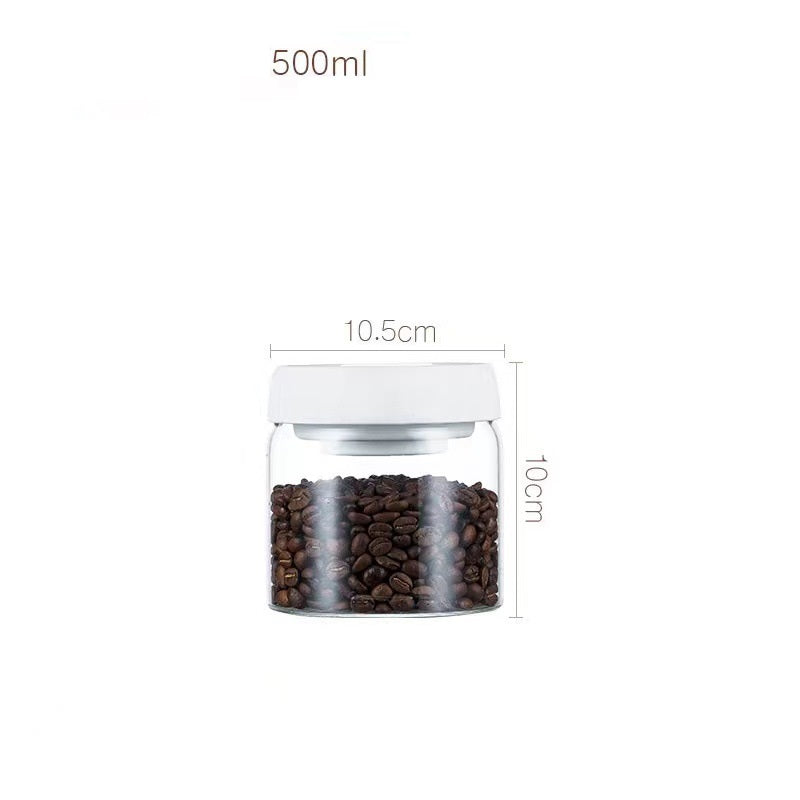 Vacuum Sealed Coffee Jar