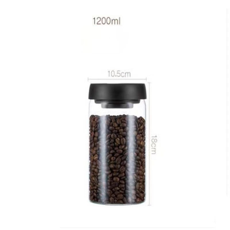 Vacuum Sealed Coffee Jar